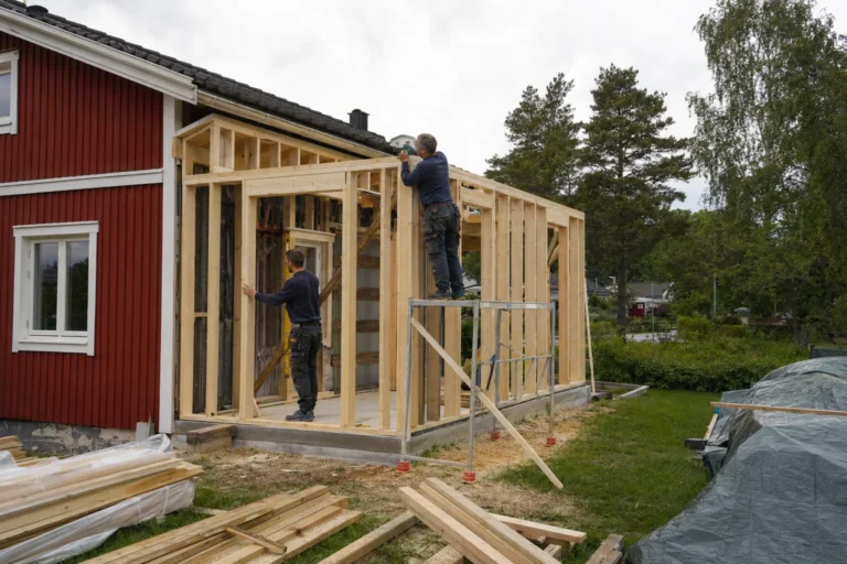TILLBYGGNAD | STOMRESNING || Mer plats med en tillbyggnad anpassad till huset