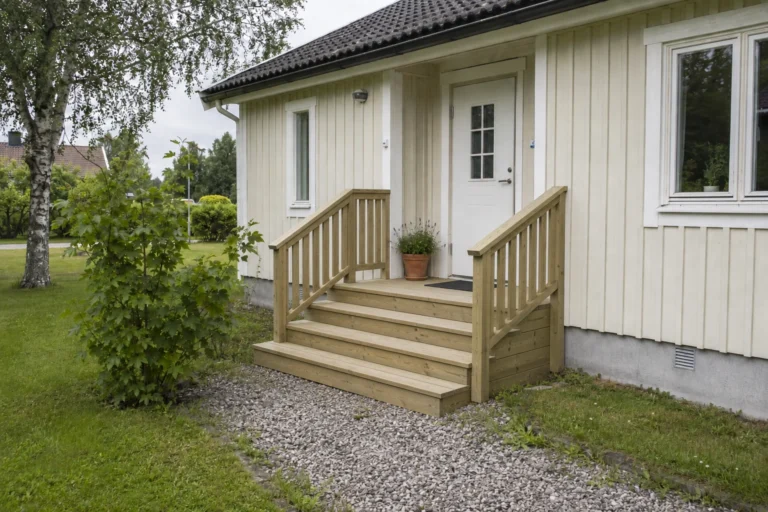 ENTRÉ | SLUTRESULTAT || En välkomnande entré byggd för att hålla