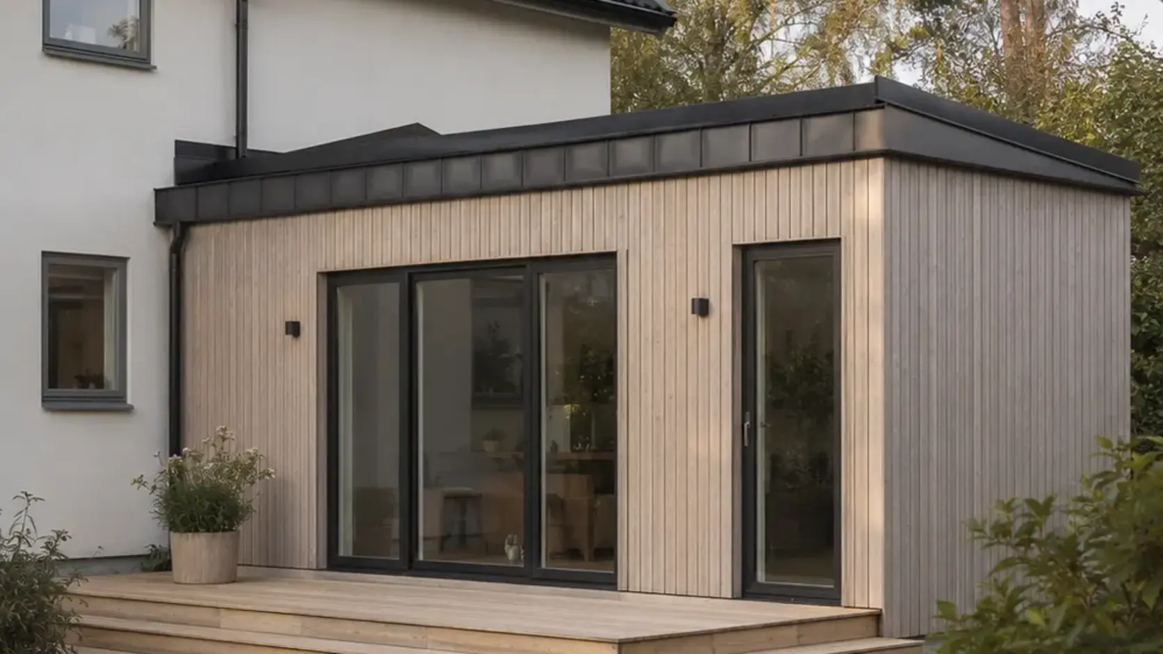 Huset efter genomfört arbete