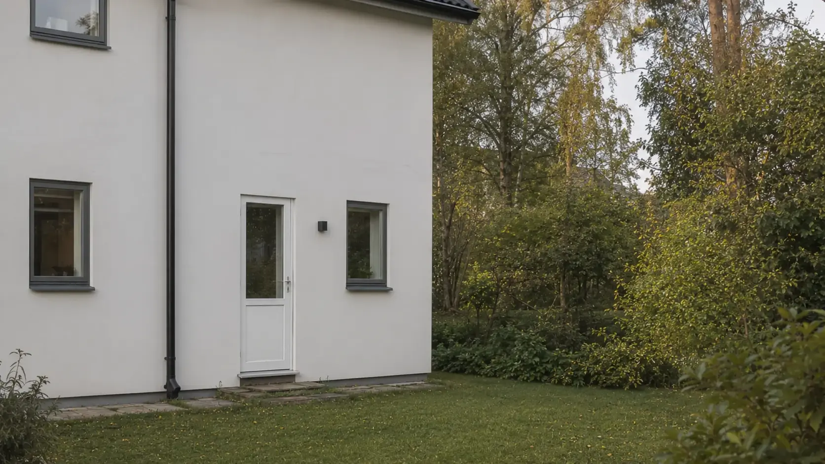 Huset före arbetet